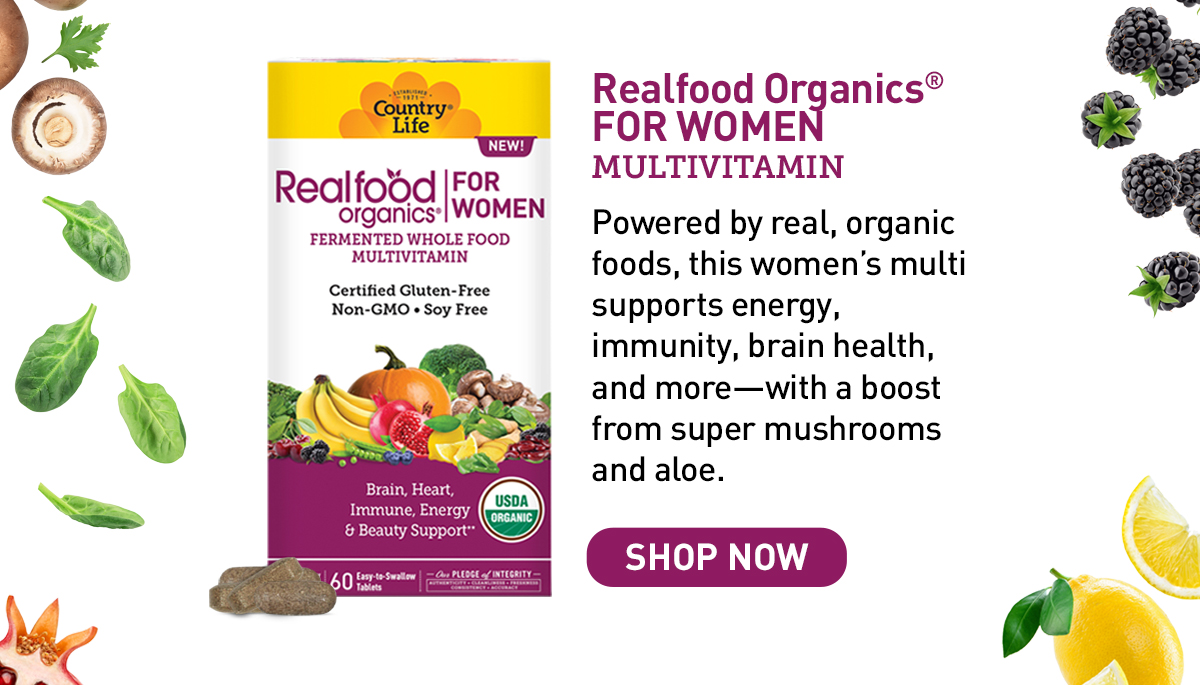 Shop Realfood Organics For Women Multivitamin now! 