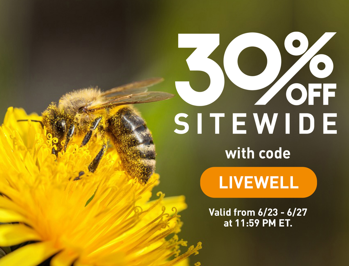 30% OFF Sitewide with code LIVEWELL 