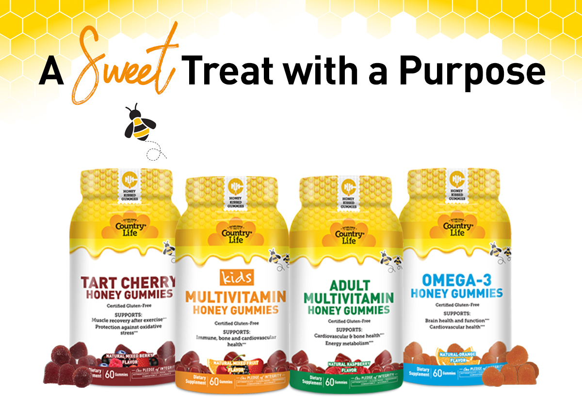 A sweet treat with a purpose - Shop Honey Gummies now