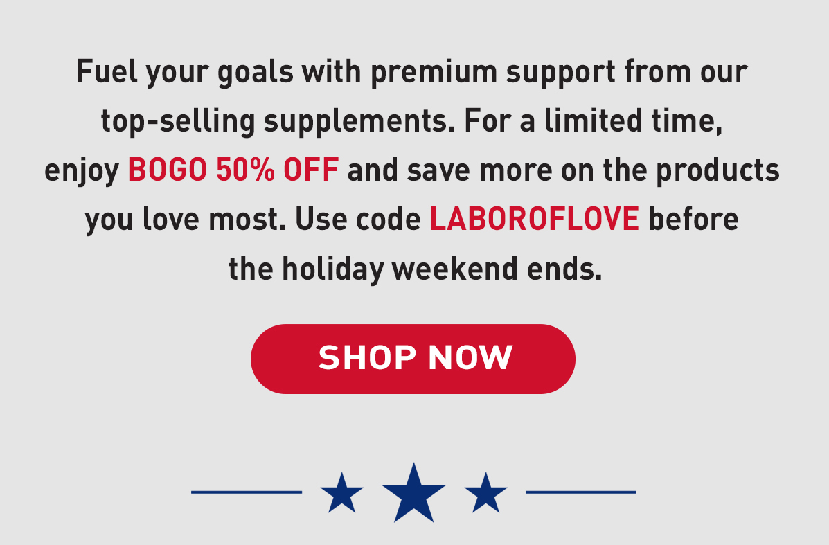 SHOP BOGO 50% OFF 