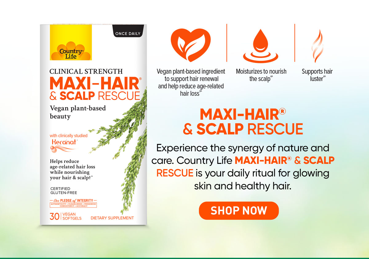 Shop Maxi Hair and Scalp Rescue now! 