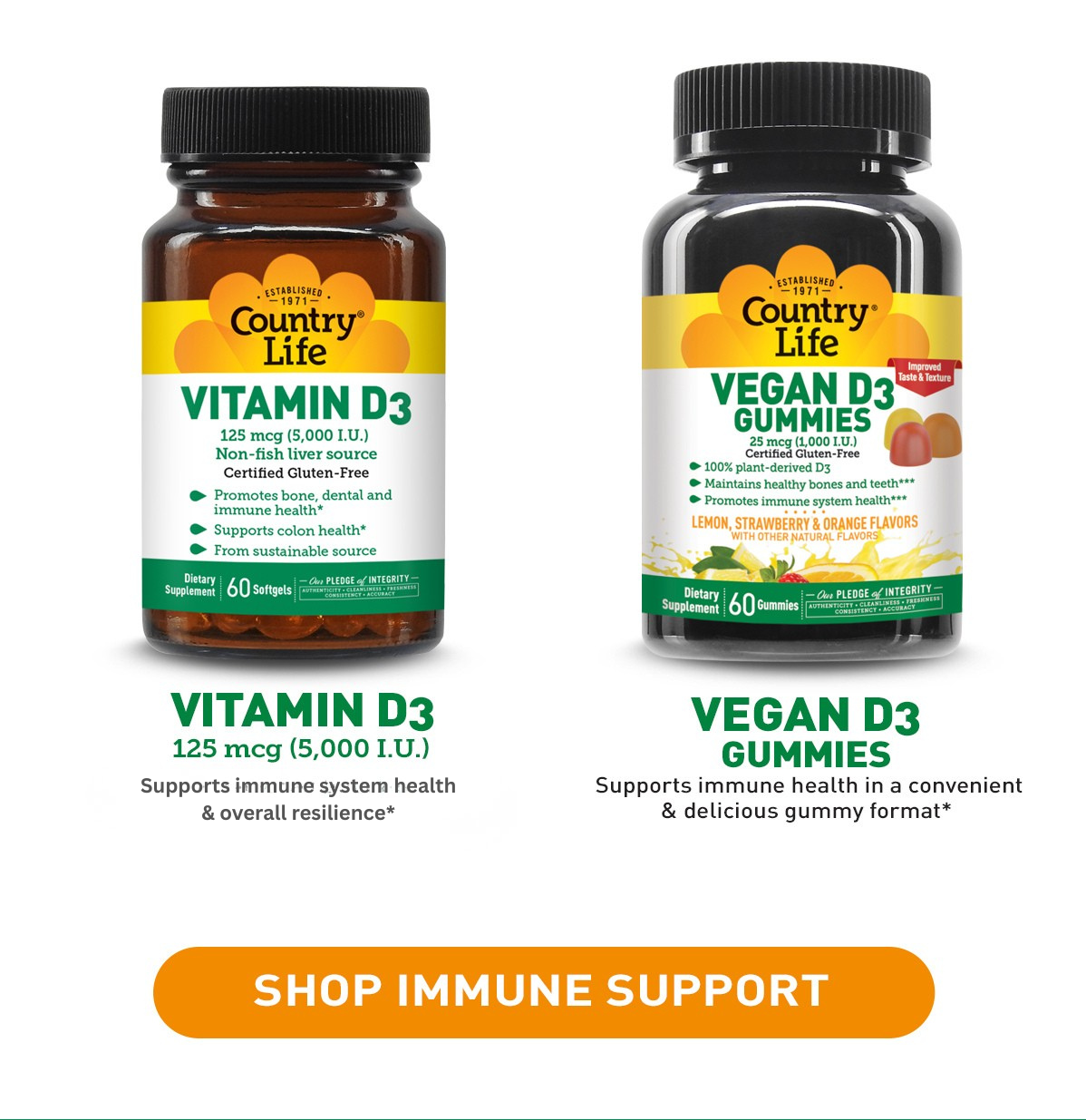 SHOP IMMUNE SUPPORT