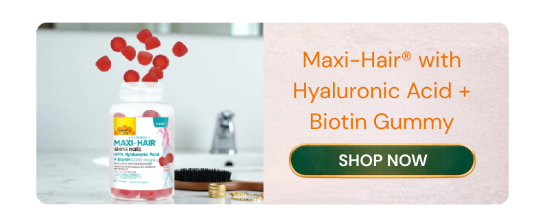 Maxi-Hair® with Hyaluronic Acid + Biotin Gummy