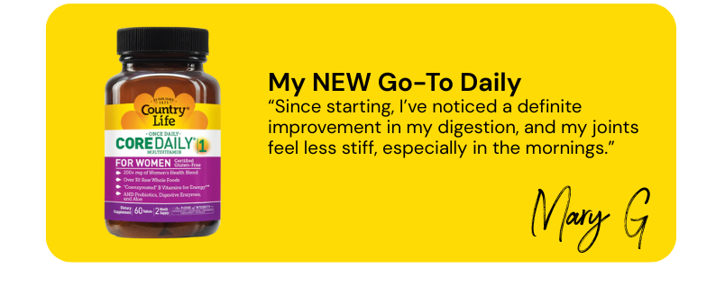 My NEW Go-To Daily “Since starting, I’ve noticed a definite improvement in my digestion, and my joints feel less stiff, especially in the mornings.”