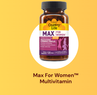 MAX for Women™ Iron Free
