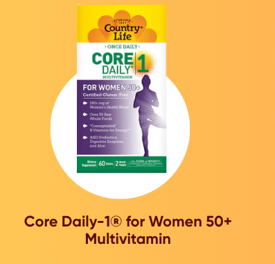 Core Daily-1﻿® for Women 50+ Multivitamin