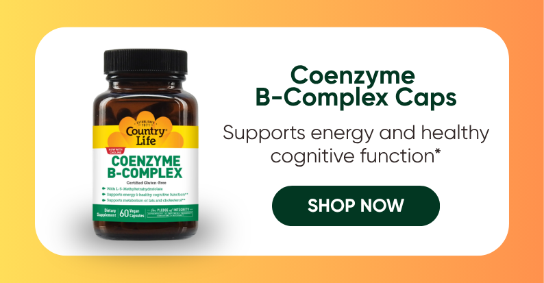 Coenzyme B-Complex Caps Supports energy metabolism and daily performance