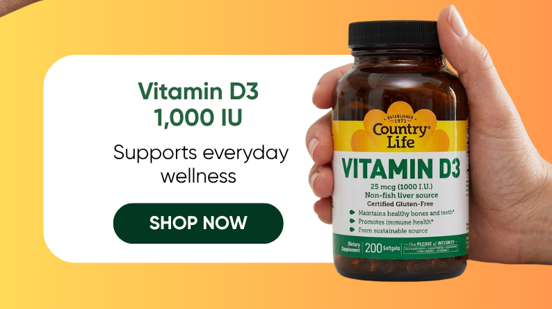 Vitamin D3 1,000 IU