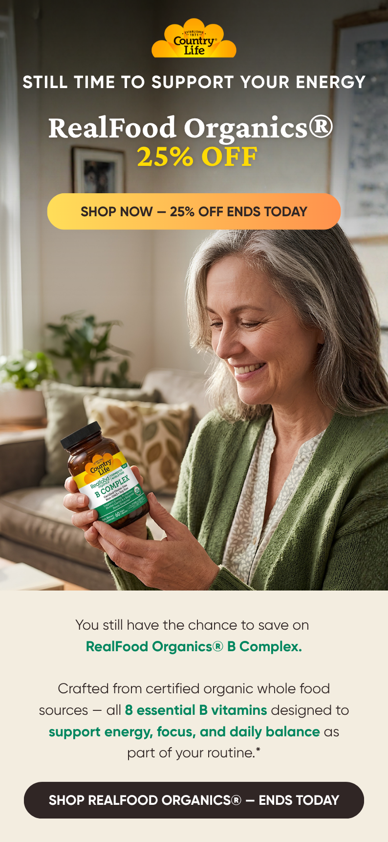 DISCOVER REALFOOD ORGANICS®