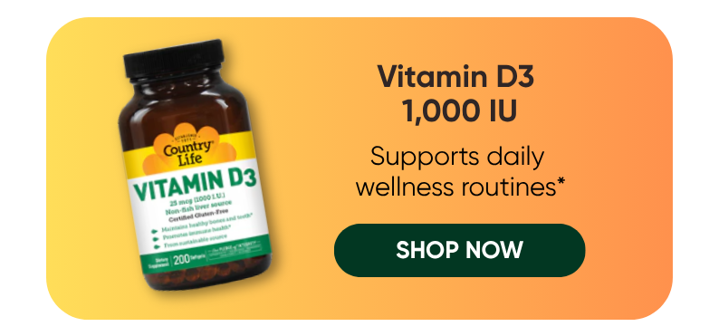 Vitamin D3 1,000 IU