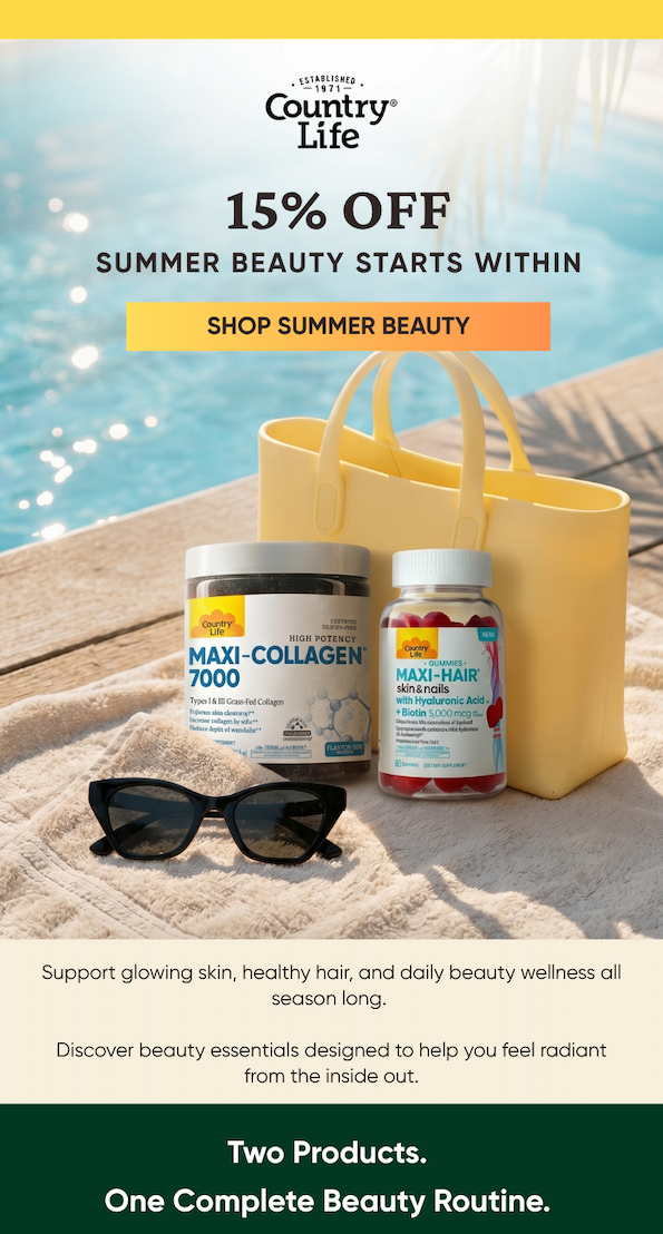 15% OFF Summer Beauty 