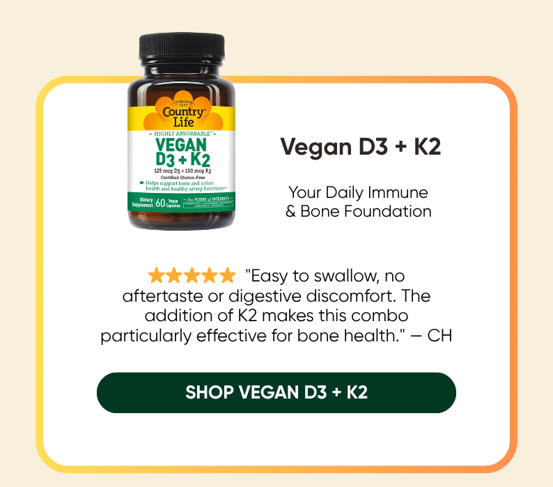 Vegan D3 + K2 