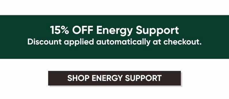 15% OFF Summer Energy Support