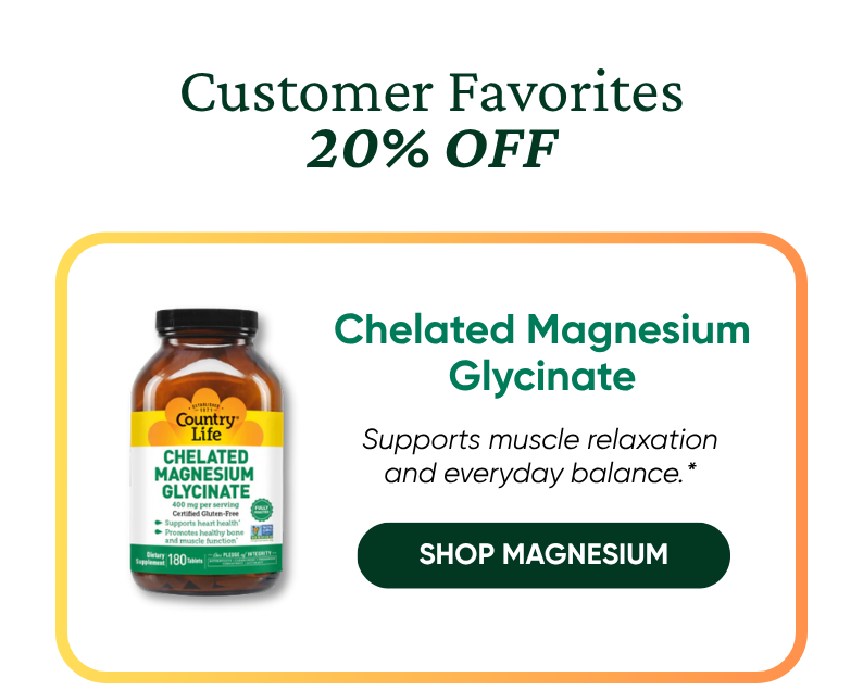 Chelated Magnesium Glycinate