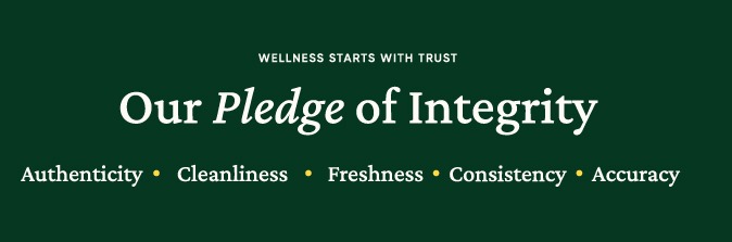 Our pledge of integrity
