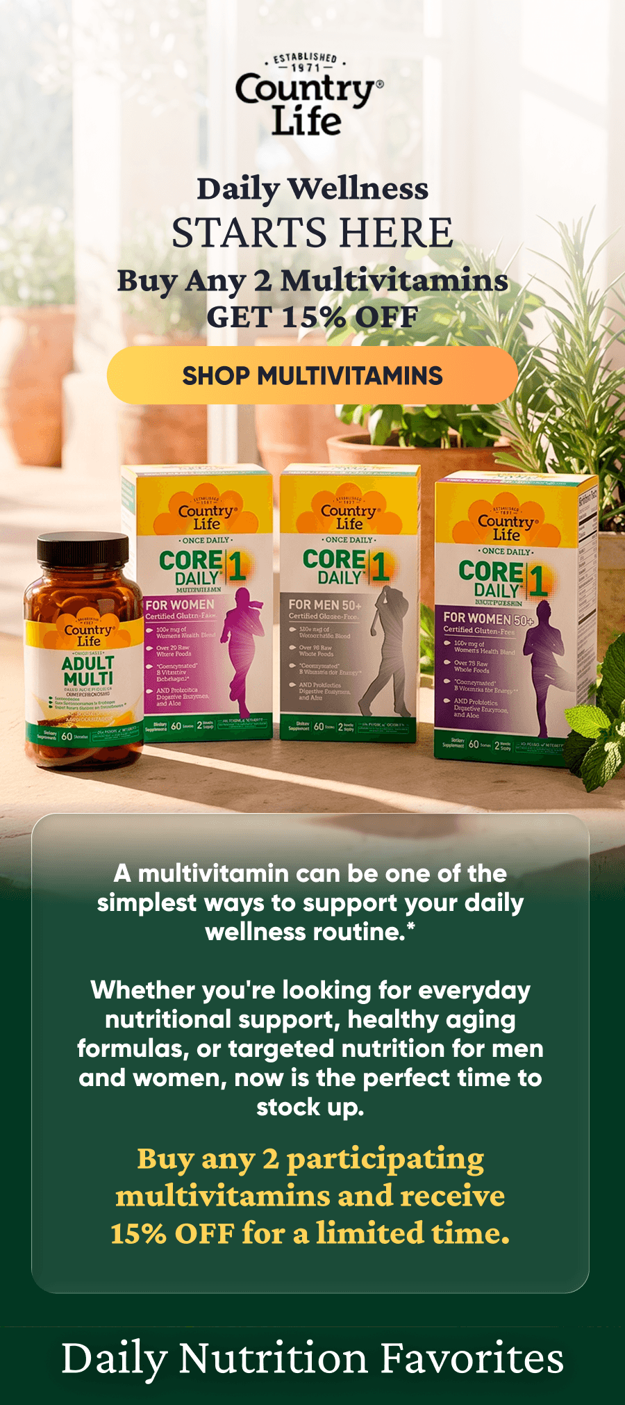  SHOP MULTIVITAMINS