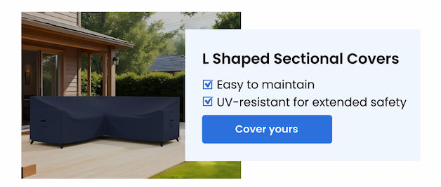 L Shaped Sectional Covers