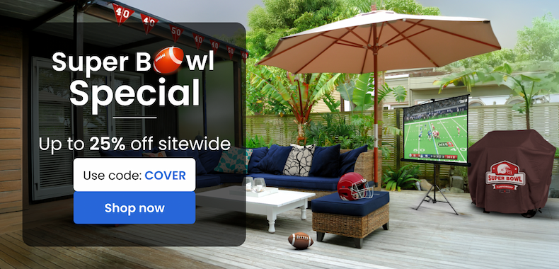 Super Bowl Special | Up to 25% off sitewide | Use code : COVER 