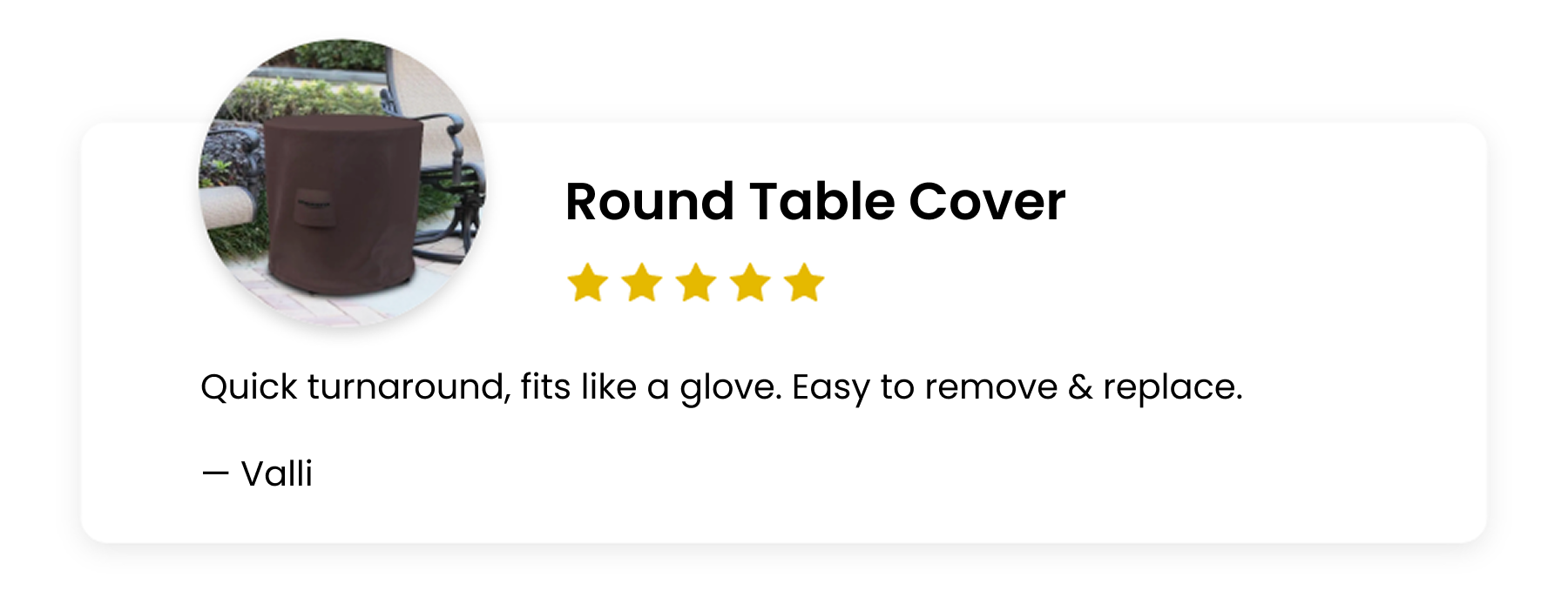 Round Table Cover