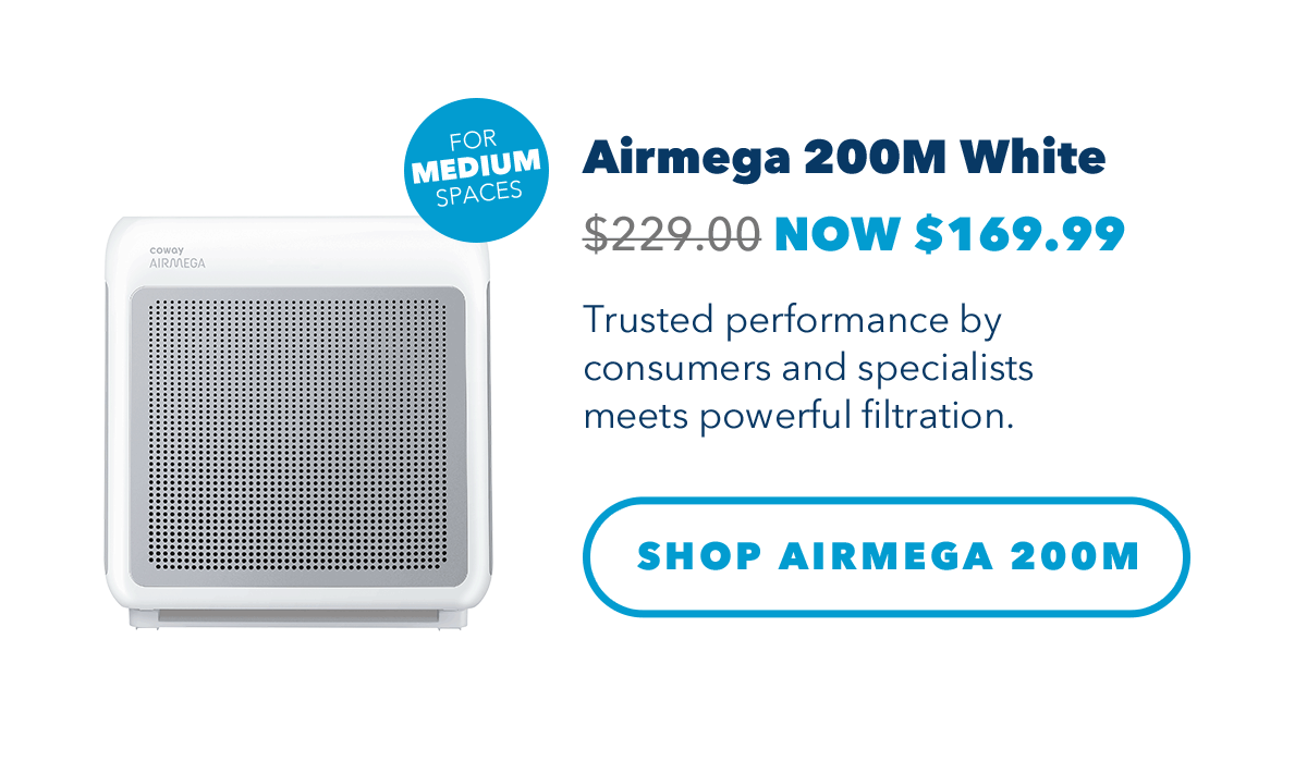 Airmega 200M White NOW $169.99