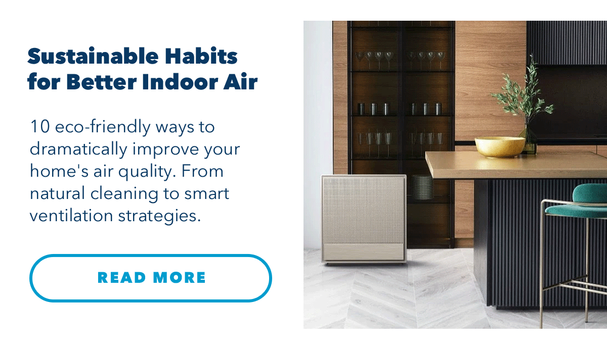 Sustainable Habits for Better Indoor Air | 10 eco-friendly ways to dramatically improve your home's air quality. From natural cleaning to smart ventilation strategies.