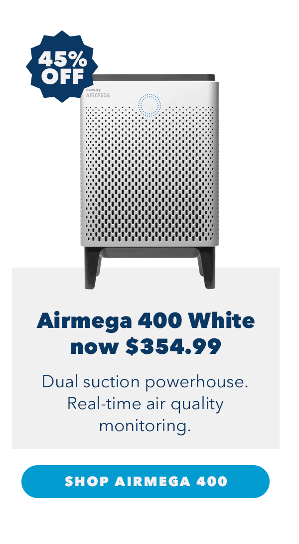Airmega 400 White now #354.99