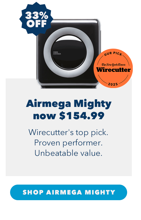 Airmega Mighty now $154.99