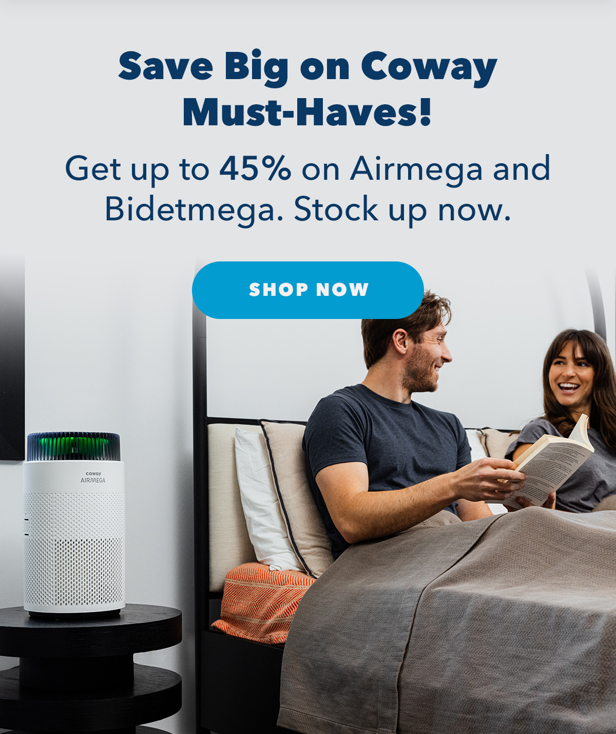 Save Big on Coway Must-Haves! Up to 45% Off