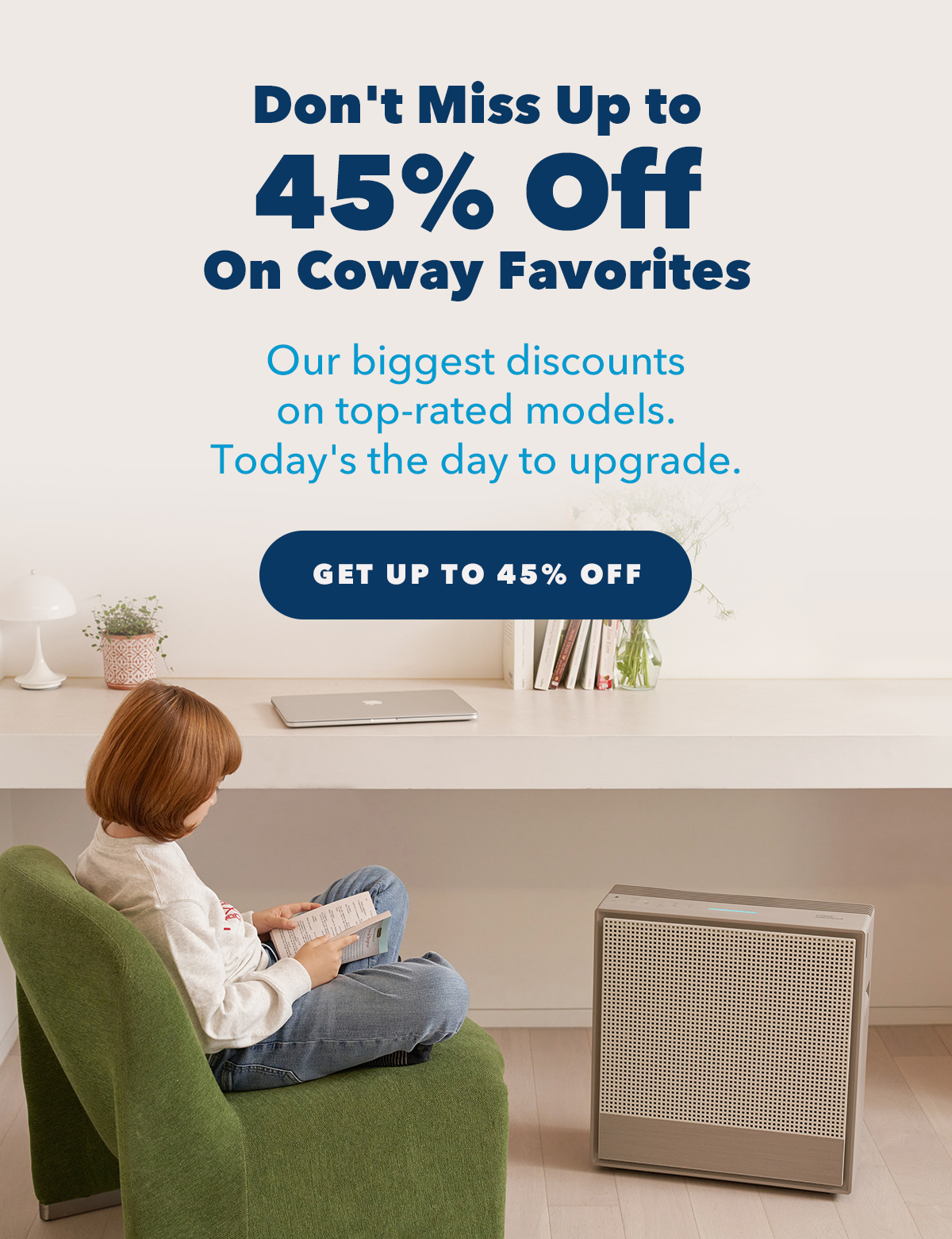 Don't Miss Up to 45% Off On Coway Favorites