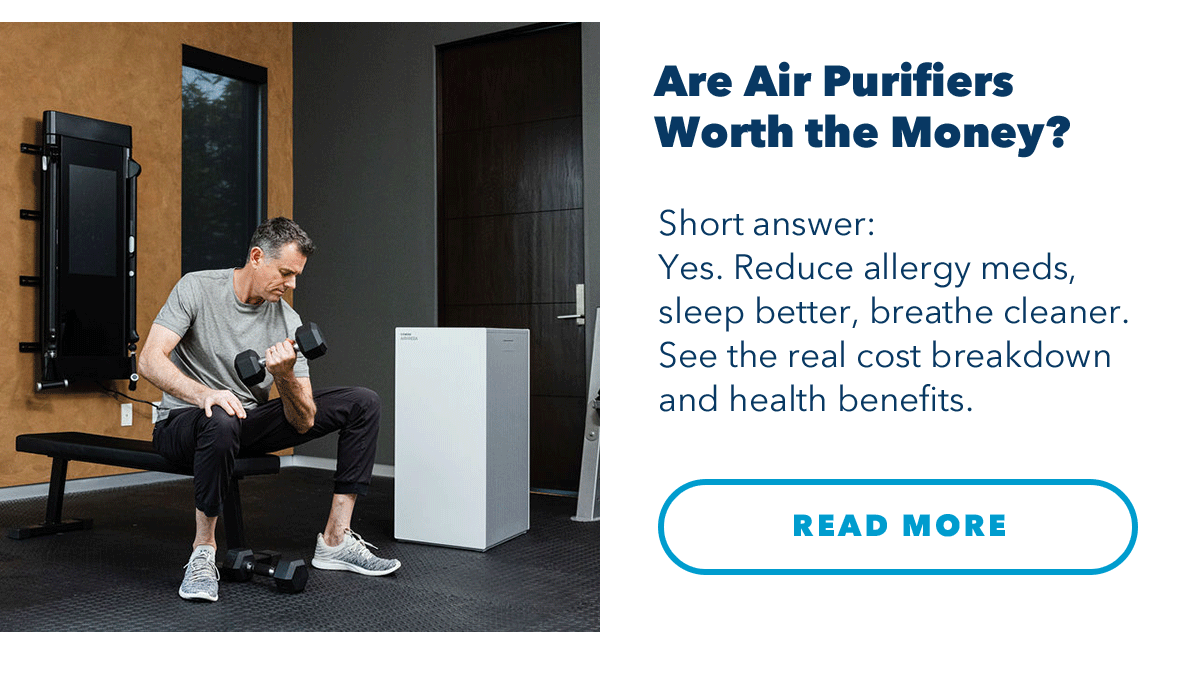 Are Air Purifiers Worth the Money? Short answer: Yes. Reduce allergy meds, sleep better, breathe cleaner. See the real cost breakdown and health benefits.