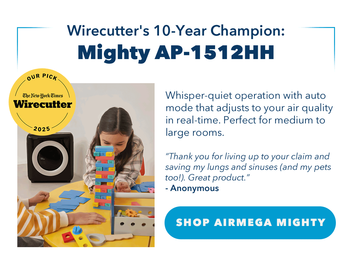 Wirecutter's 10-Year Champion: Mighty AP-152HH