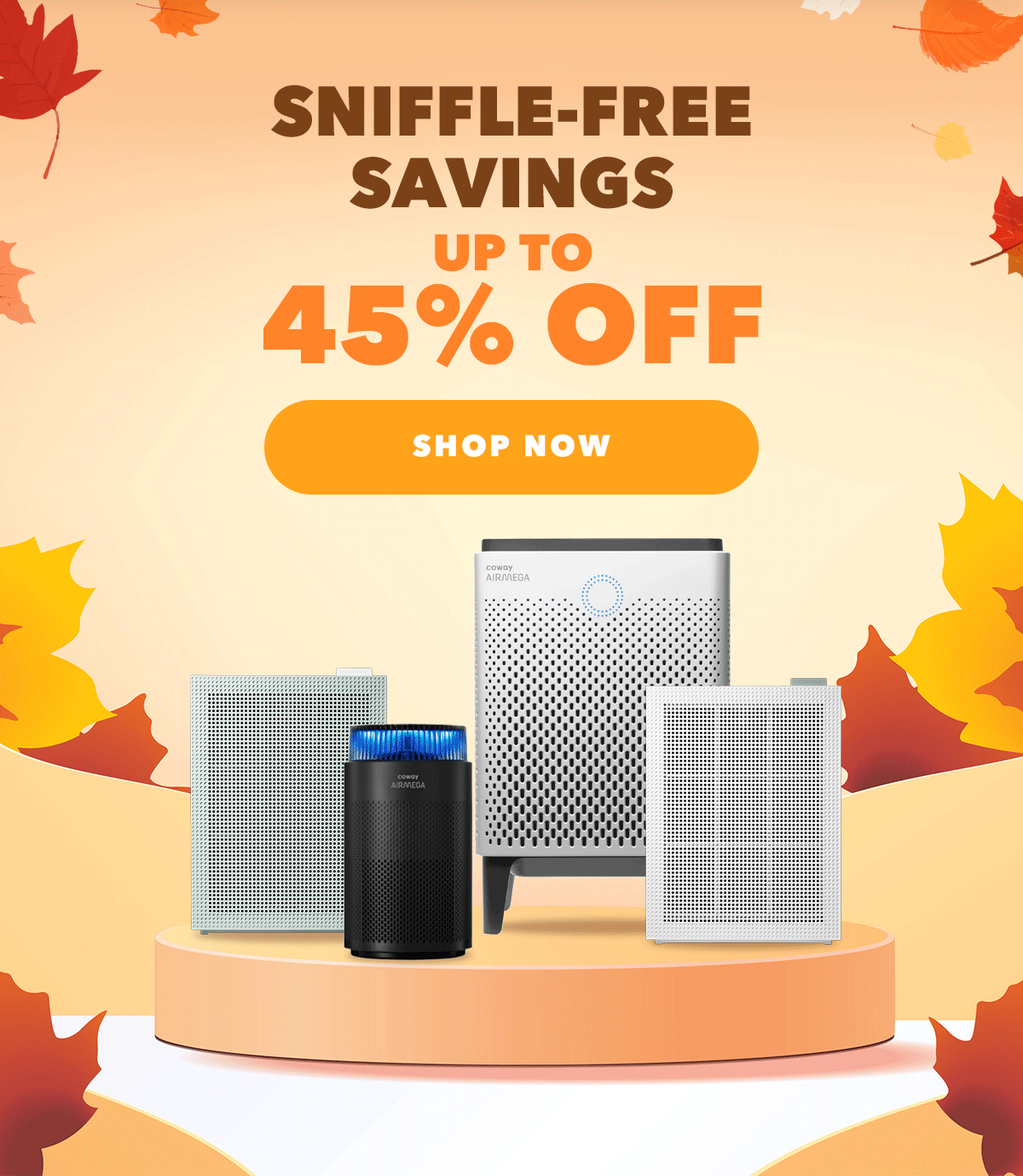 Sniffle-Free Savings - Up to 45% OFF - Shop now 