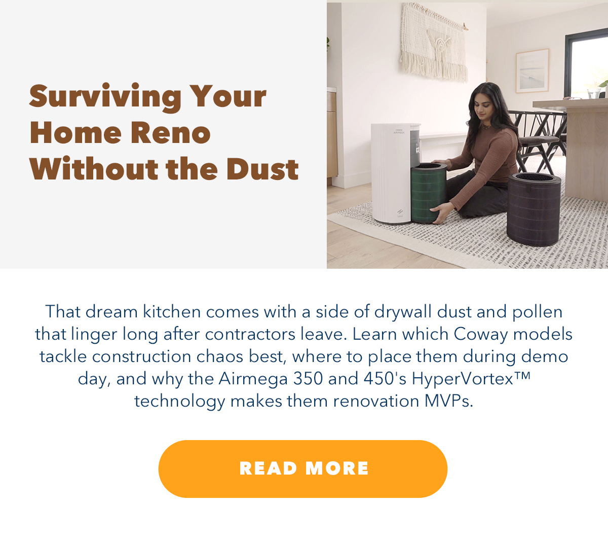 Surviving Your Home Reno Without the Dust - Read More 
