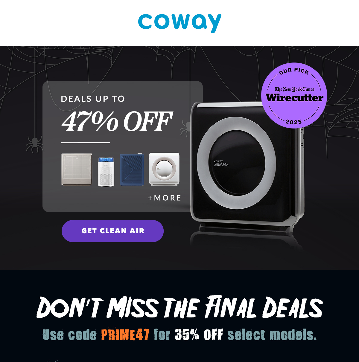 Don't miss the final deals | Up to 47% off