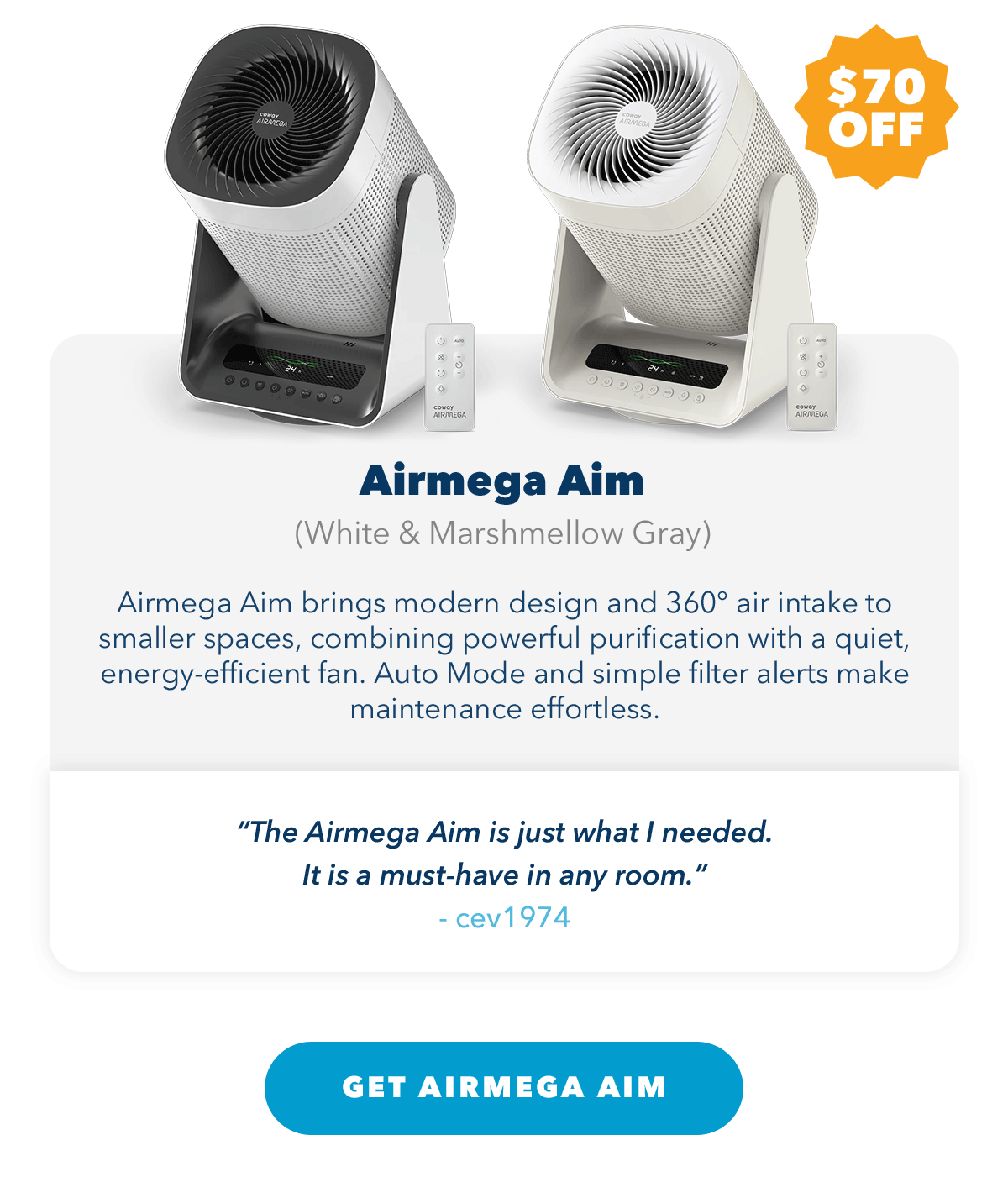 Airmega Aim