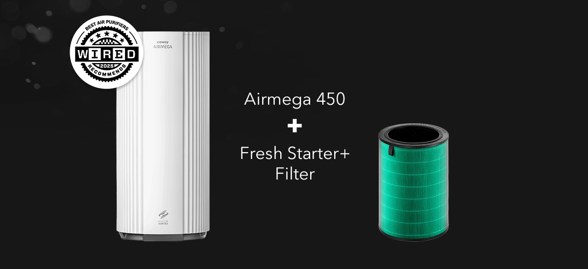 Airmega 450 + Fresh Starter + Filter