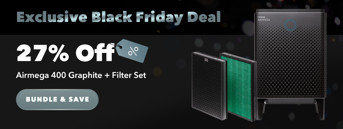 27% Off Airmega 400 Graphite + Filter Set