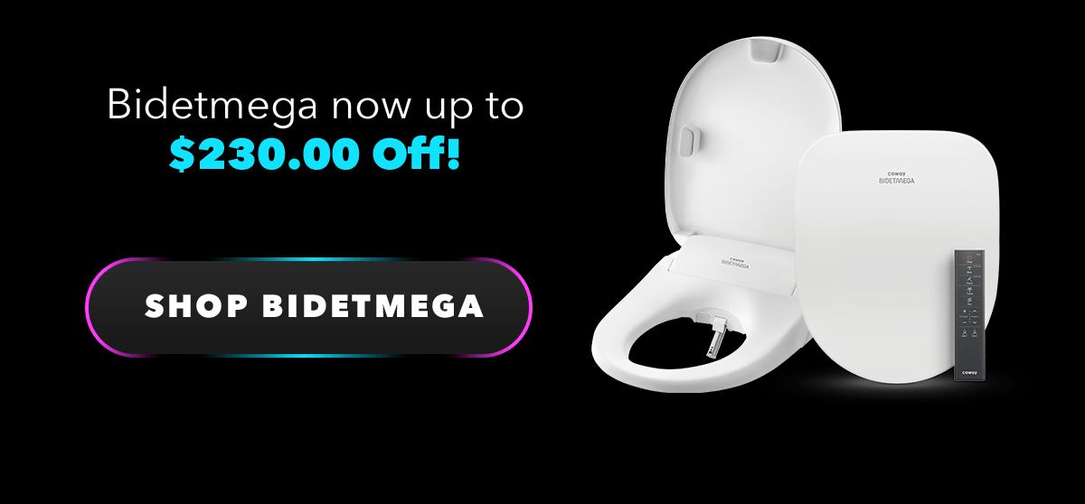 Bidetmega now up to $230.00 off!