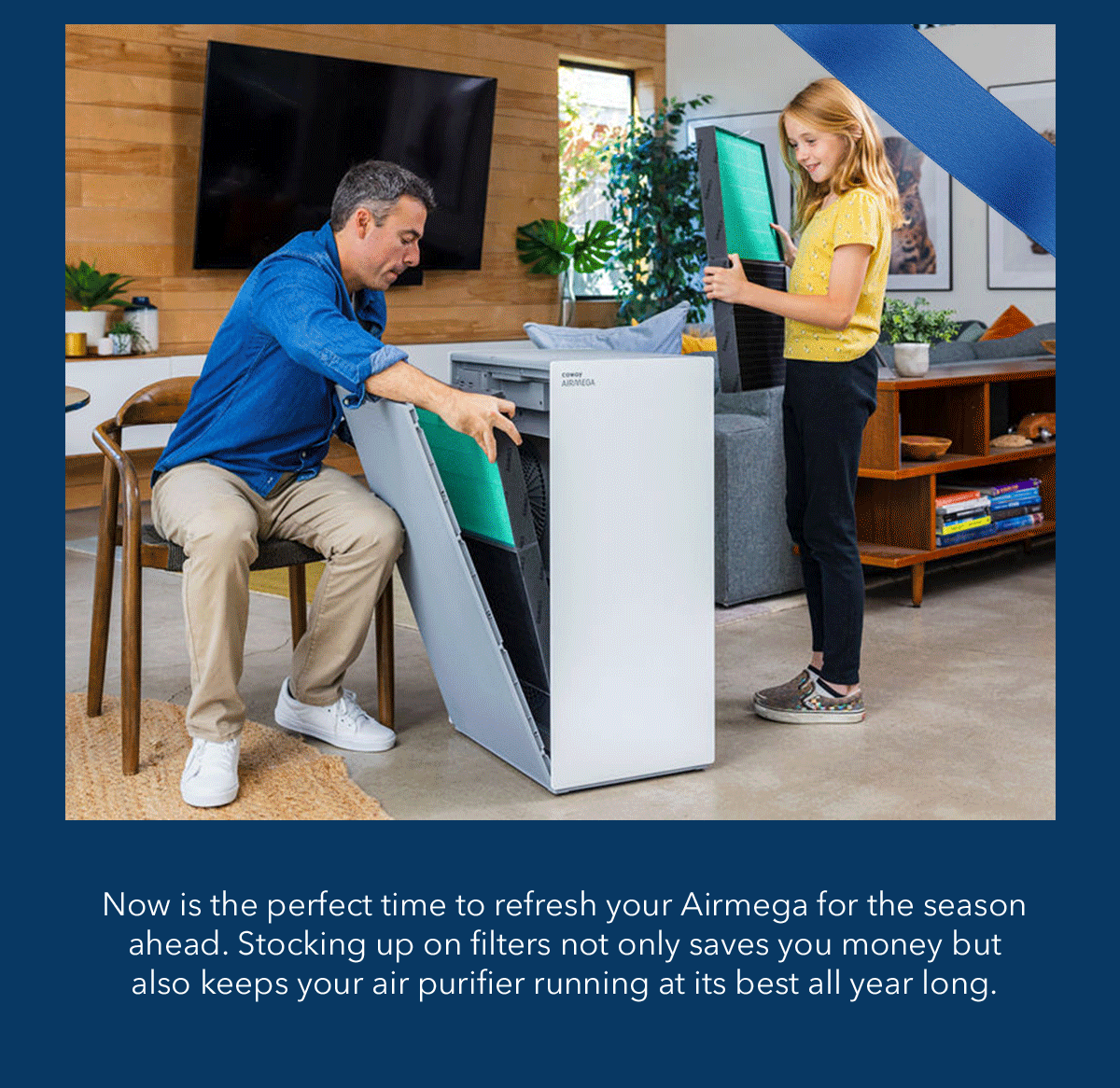 Now is the perfect time to refresh your Airmega for the season ahead. Stocking up on filters not only saves you money but also keeps your air purifier running at its best all year long.