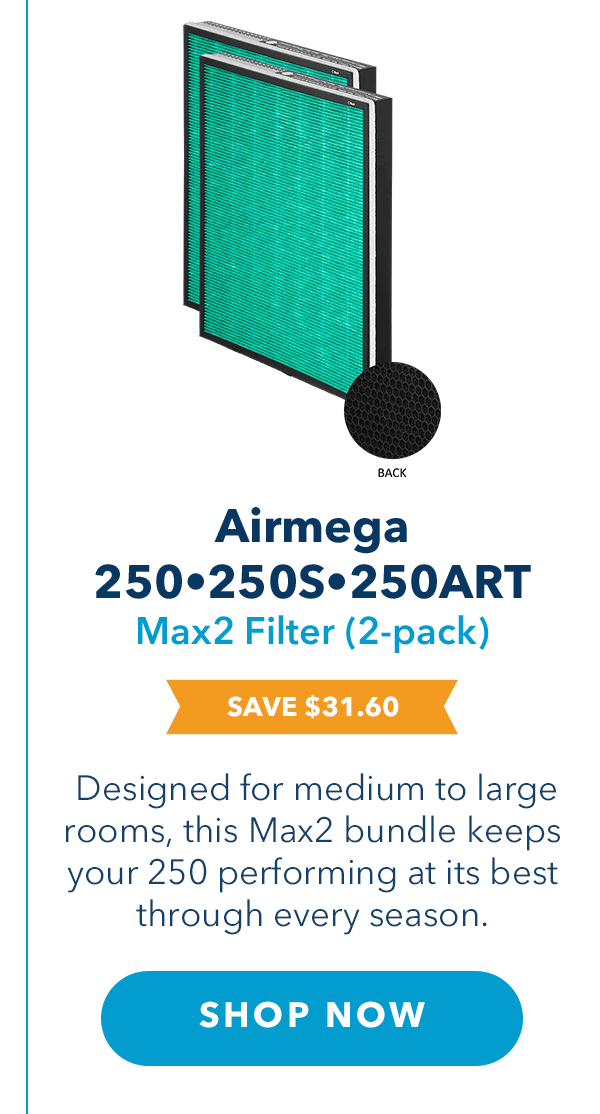 Airmega 250 | 250S | 250ART Max2 Filter (2-pack)