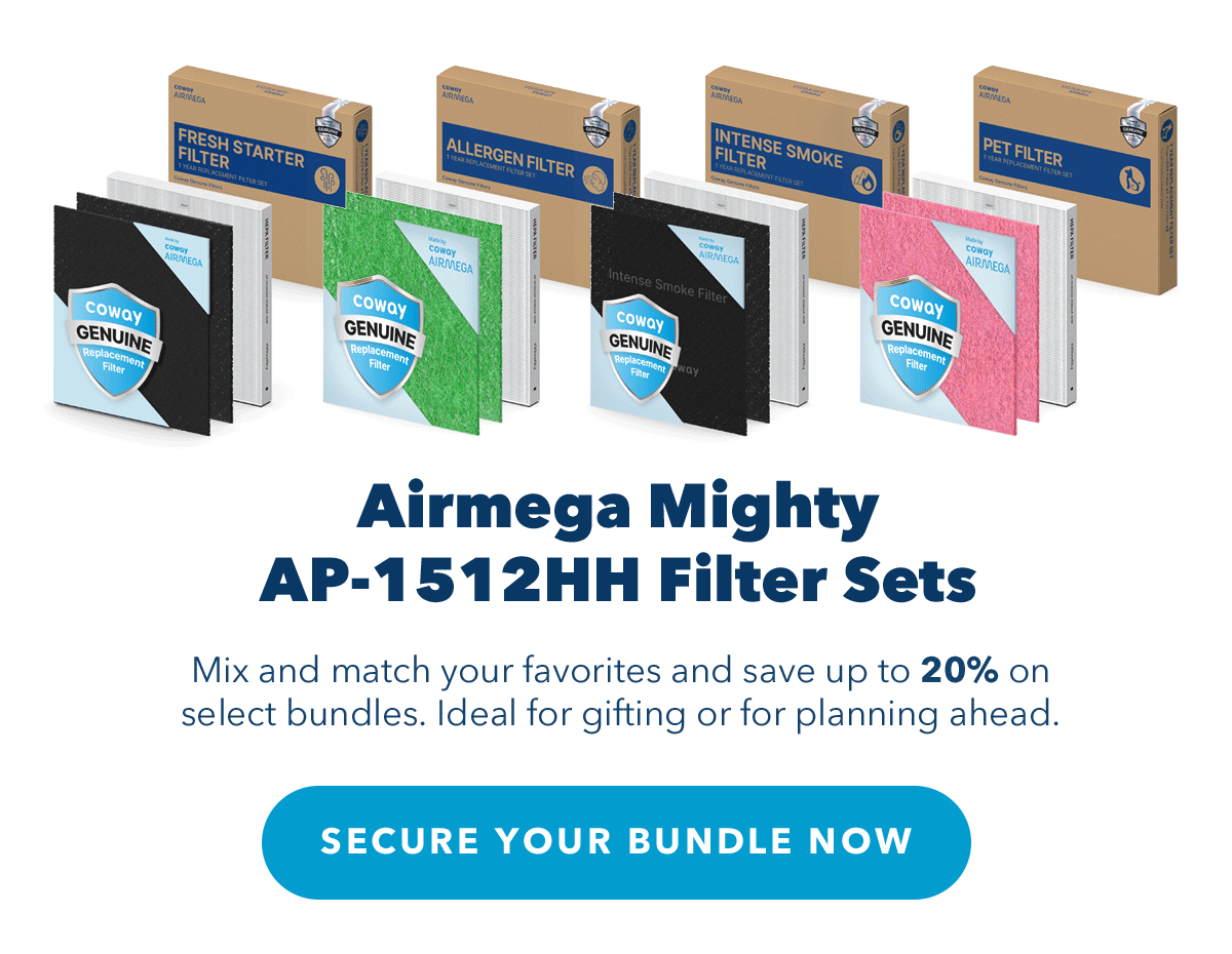 Airmega Mighty AP-1512HH Filter Sets