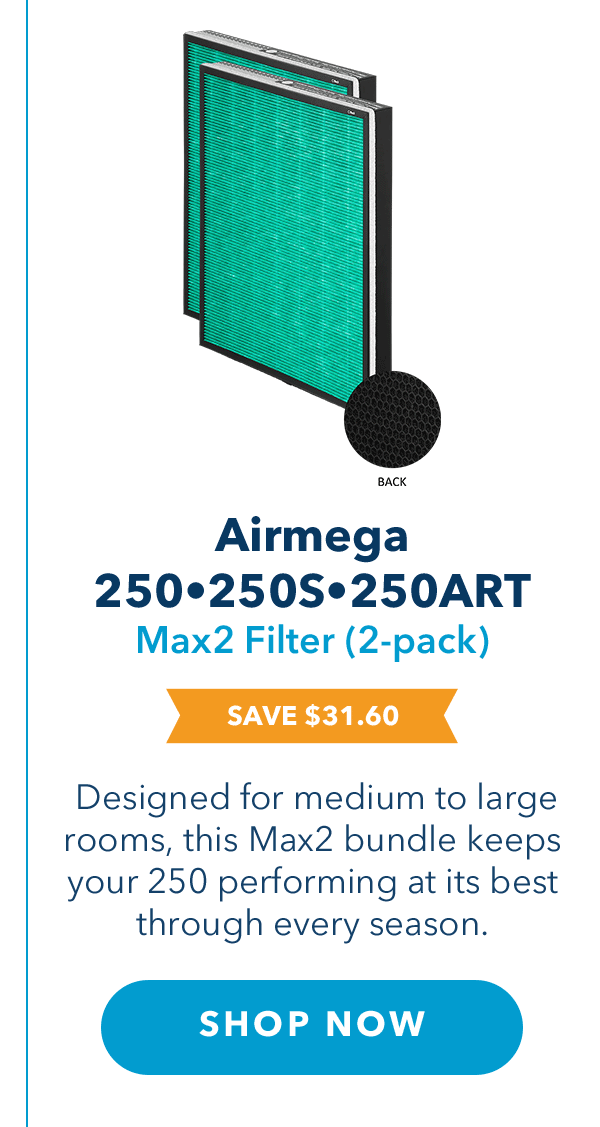 Airmega 250 | 250S | 250ART Max2 Filter (2-pack)