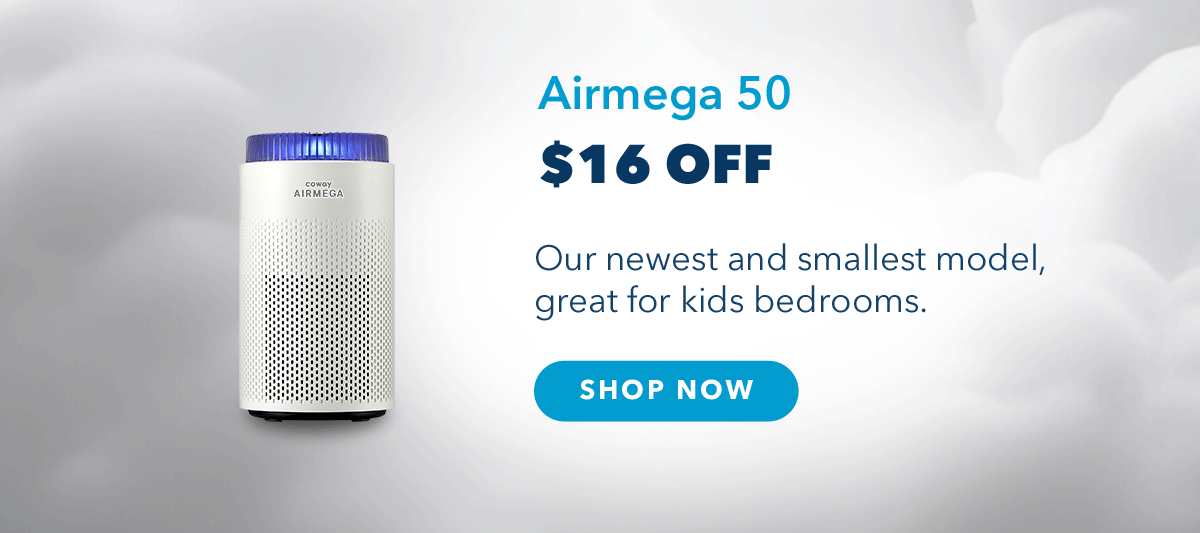 Airmega 50 $16 OFF