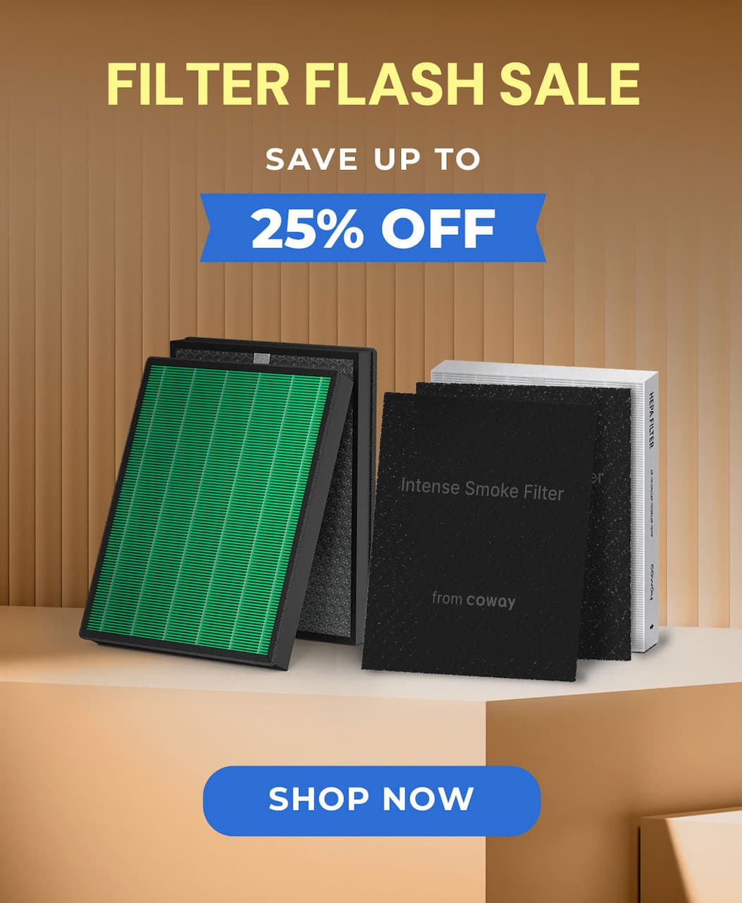 Filter Flash Sale Up To 25% Off
