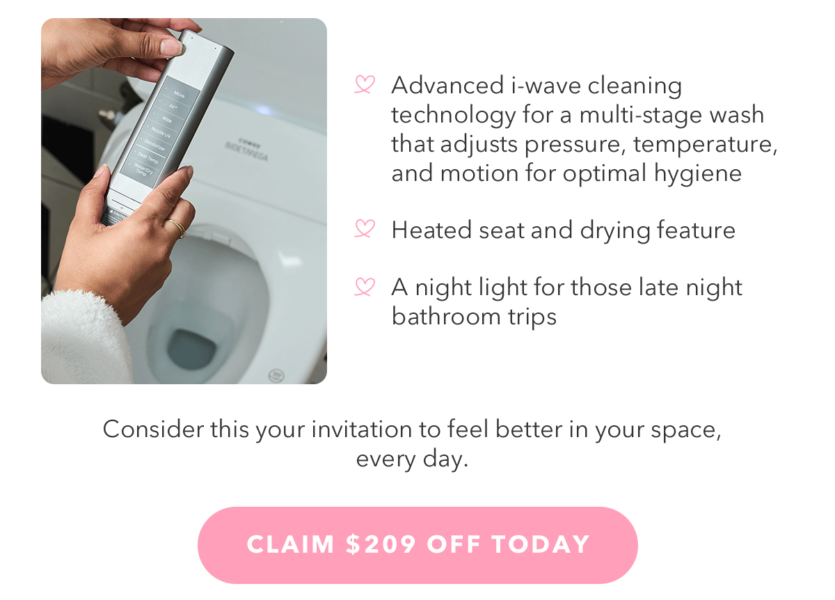 CLAIM $209 OFF TODAY