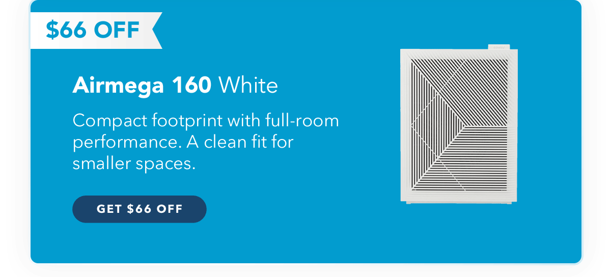 Airmega 160 White $66 OFF