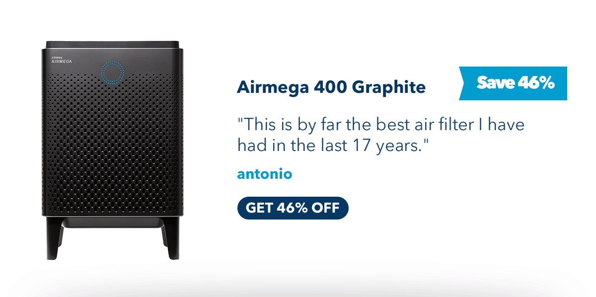 Airmega 400 Graphite 46% Off