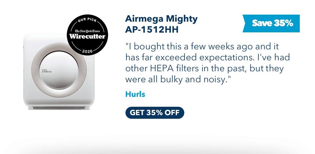 Airmega Mighty AP-1512HH 35% Off