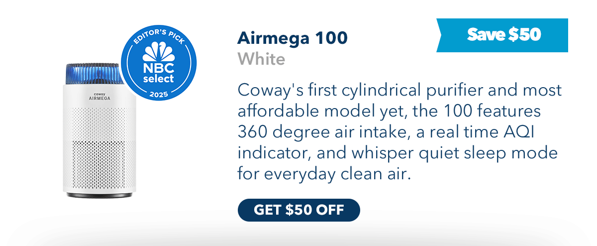 Airmega 100 Save $50