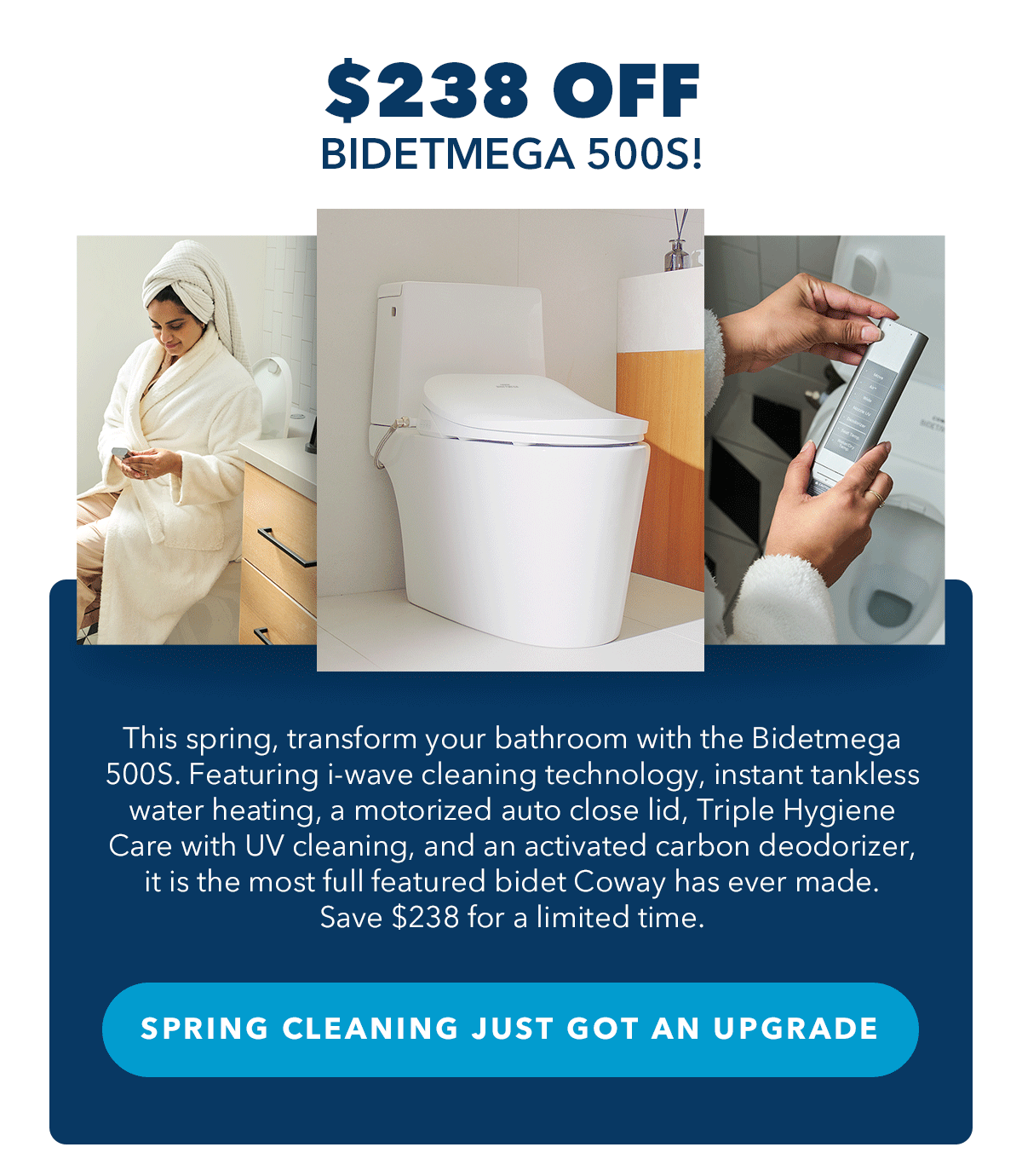 SPRING CLEANING JUST GOT AN UPGRADE